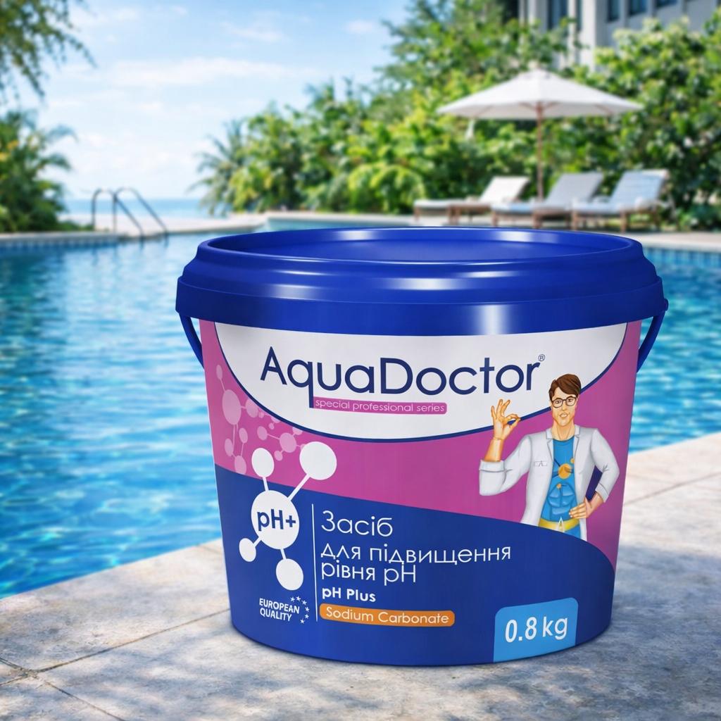 Препарат для повышения уровня рН AquaDoctor pH plus 800 г (19393)