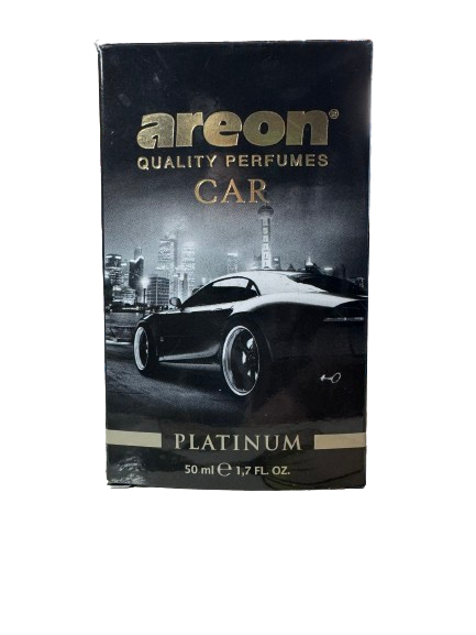 Освіжувач повітря Areon CAR Perfume 50 мл Glass Platinum (MCP06)