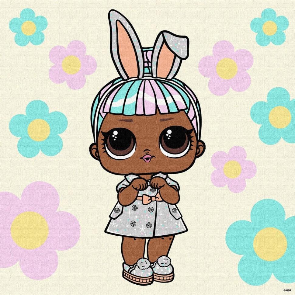 Картина по номерам Ideyka L.O.L. Surprise! Spring Bling Carats 40x40 см (KHO1100)