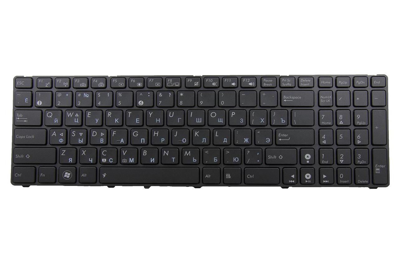 Клавиатура для ноутбука Asus P52 P52Jc с подсветкой клавиш матовая (04GNV32KRU00)