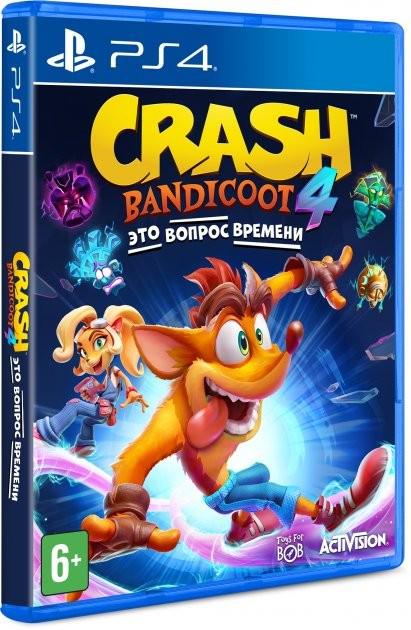 Игра Crash Bandicoot 4 It’s About Time для PS4 Blu-ray (0407)