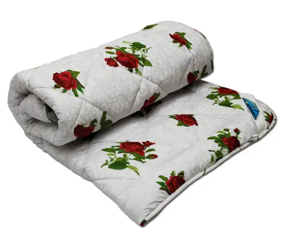 Одеяло летнее холлофайбер одинарное двуспальное евро 200х220 см (54500)