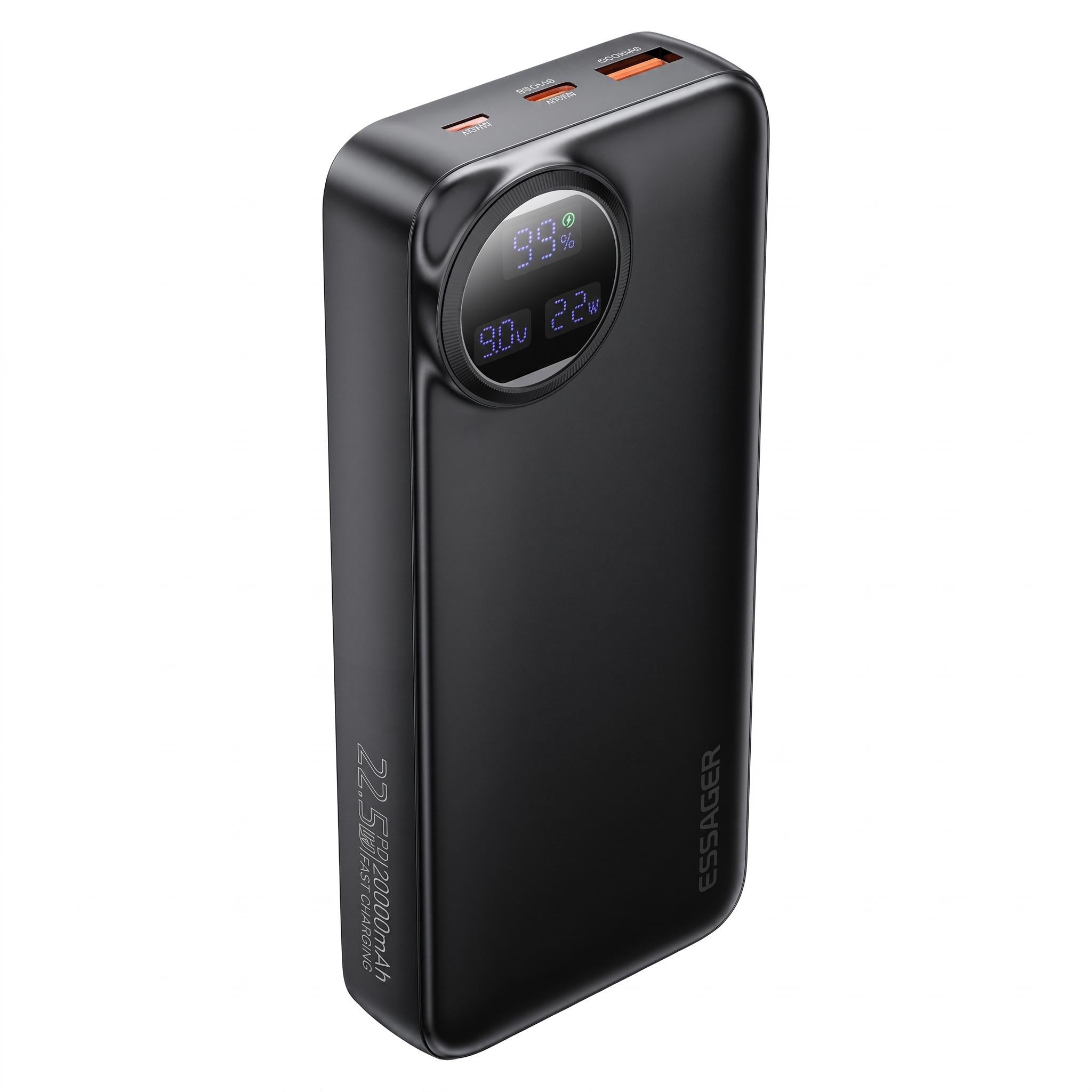 Повербанк Essager Heteromypil ES-D016 20000 mAh 22,5W Черный (EDY2W-YT01-Z)