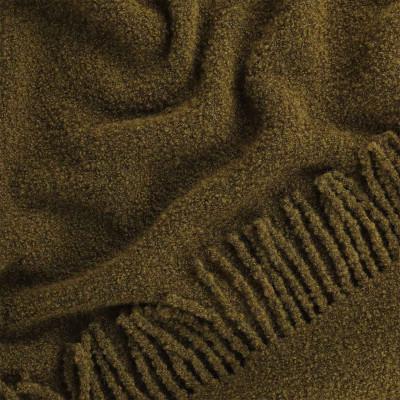 Плед букле 140х200 см Оливковый - фото 2