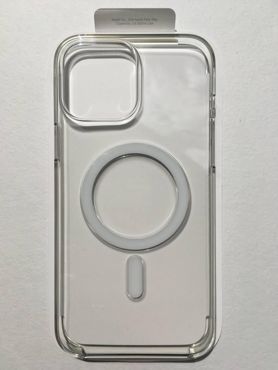 Чехол оригинальний прозрачный противоударный Clear Case MM2Y3ZE/A MagSafe для Apple Iphone 13 Pro Max (6.7") Clear - фото 3