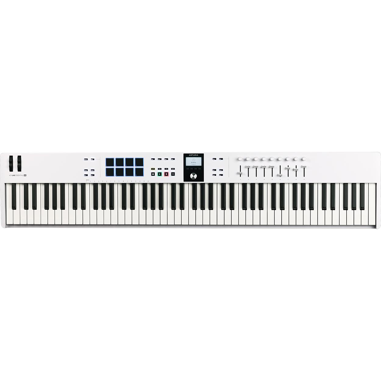 MIDI-клавиатура Arturia KeyLab Essential 88 mk3 Белый (64544)