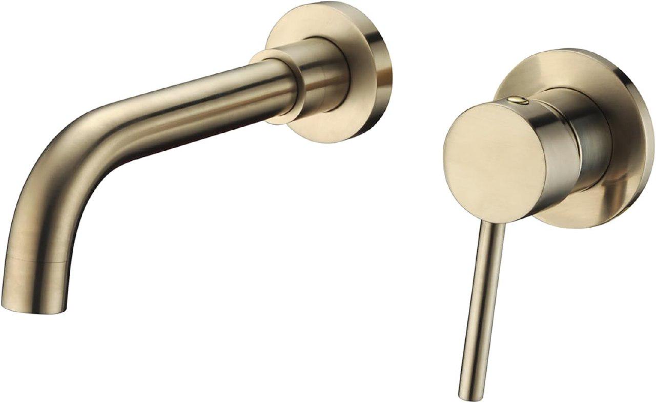 Смеситель для умывальника скрытого монтажа Epelli Muro Di Locrime Brushed Oro Матовое золото (36822319) Смеситель для умывальника скрытого монтажа Epelli Muro Di Locrime Brushed Oro Матовое золото (36822319)