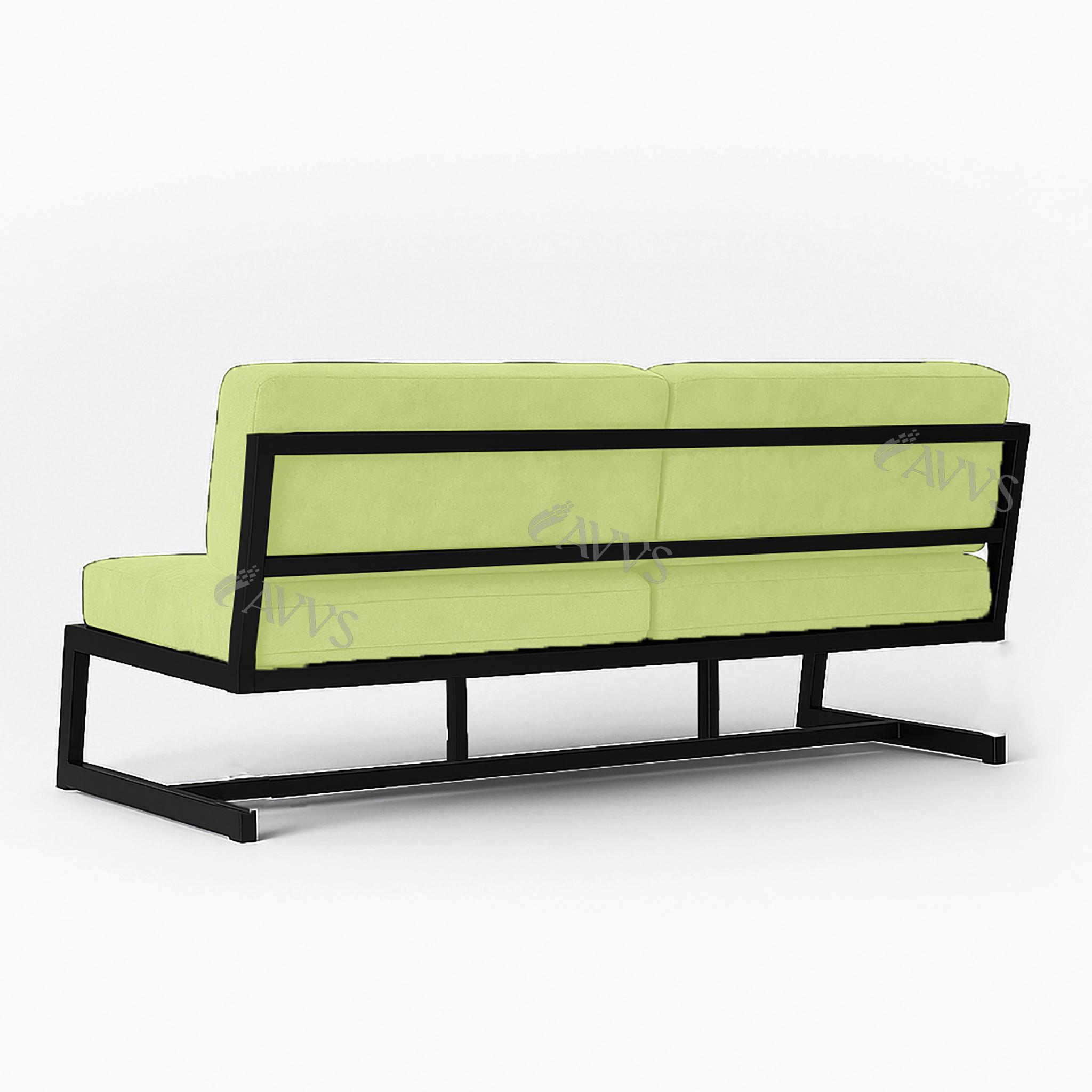 Диван металевий AVVS Атлас лофт оксфорд 126 см Салатовий - фото 3 Диван металевий AVVS Атлас лофт оксфорд 126 см Салатовий - фото 3