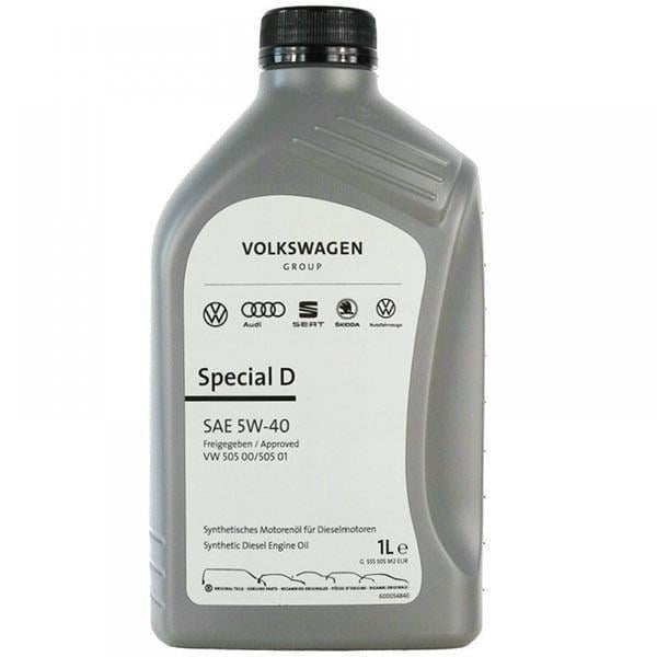 Моторное масло VAG Special D 5W-40 1 л (GS55505M2) Моторное масло VAG Special D 5W-40 1 л (GS55505M2)