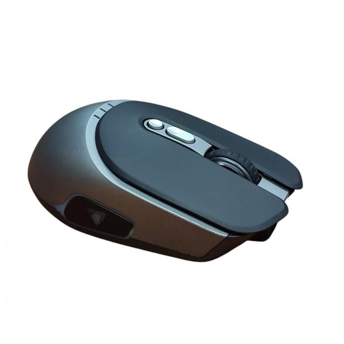 Мышка беспроводная JEDEL WH104 3200dpi Bluetooth 110х60х30 мм Черный с серым (32407027)