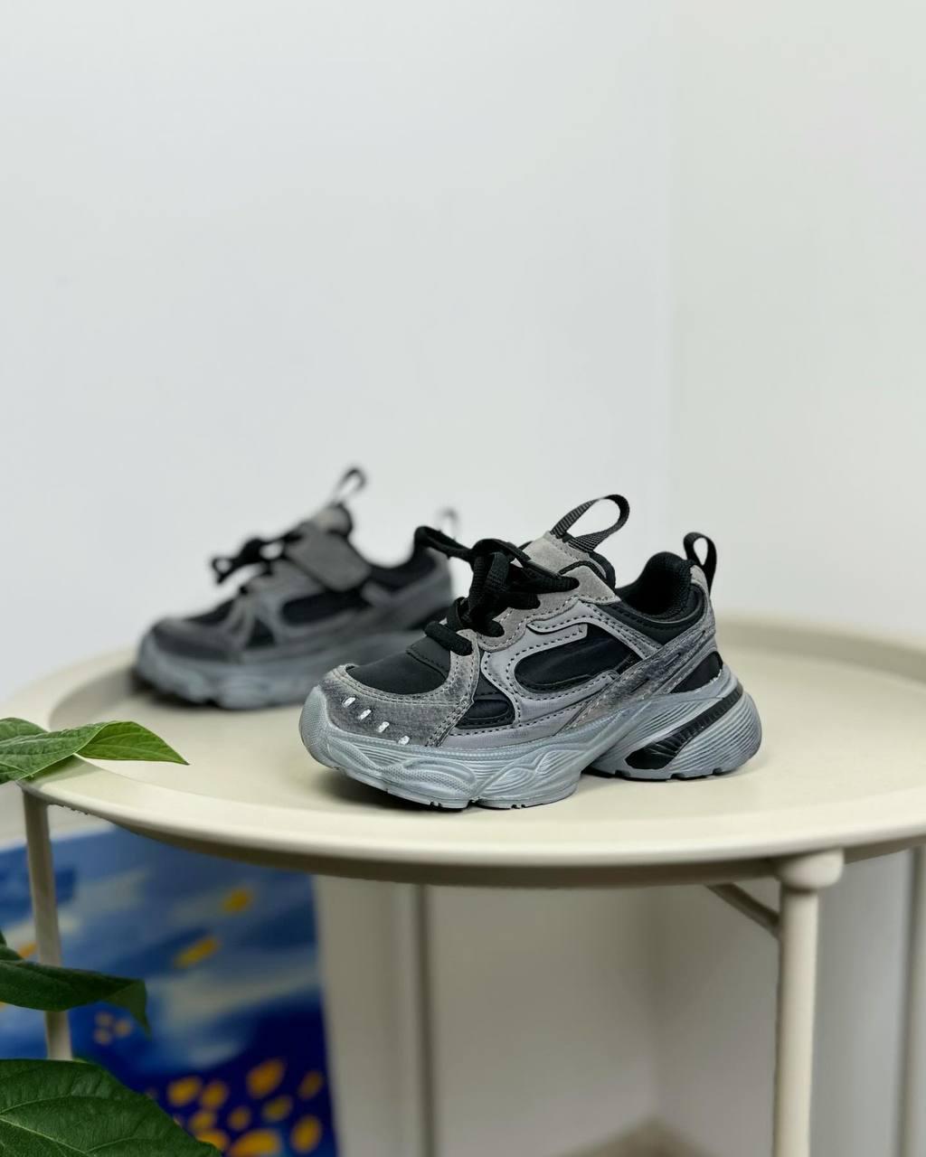 Кроссовки детские р. 29 Черный (1287)