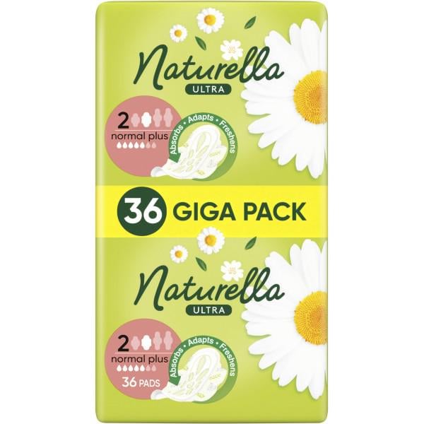 Прокладки гігієнічні Naturella Ultra Normal Plus 36 шт. 5 крапель