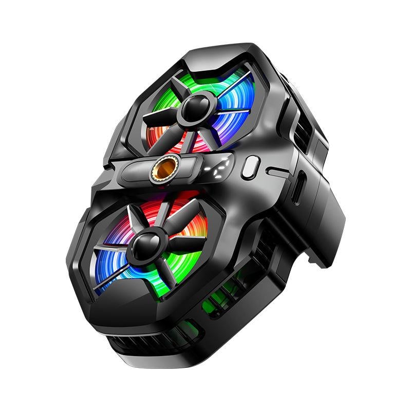 Кулер с экраном активное охлаждение Memo DL21 до 90,5 мм Black (18507)