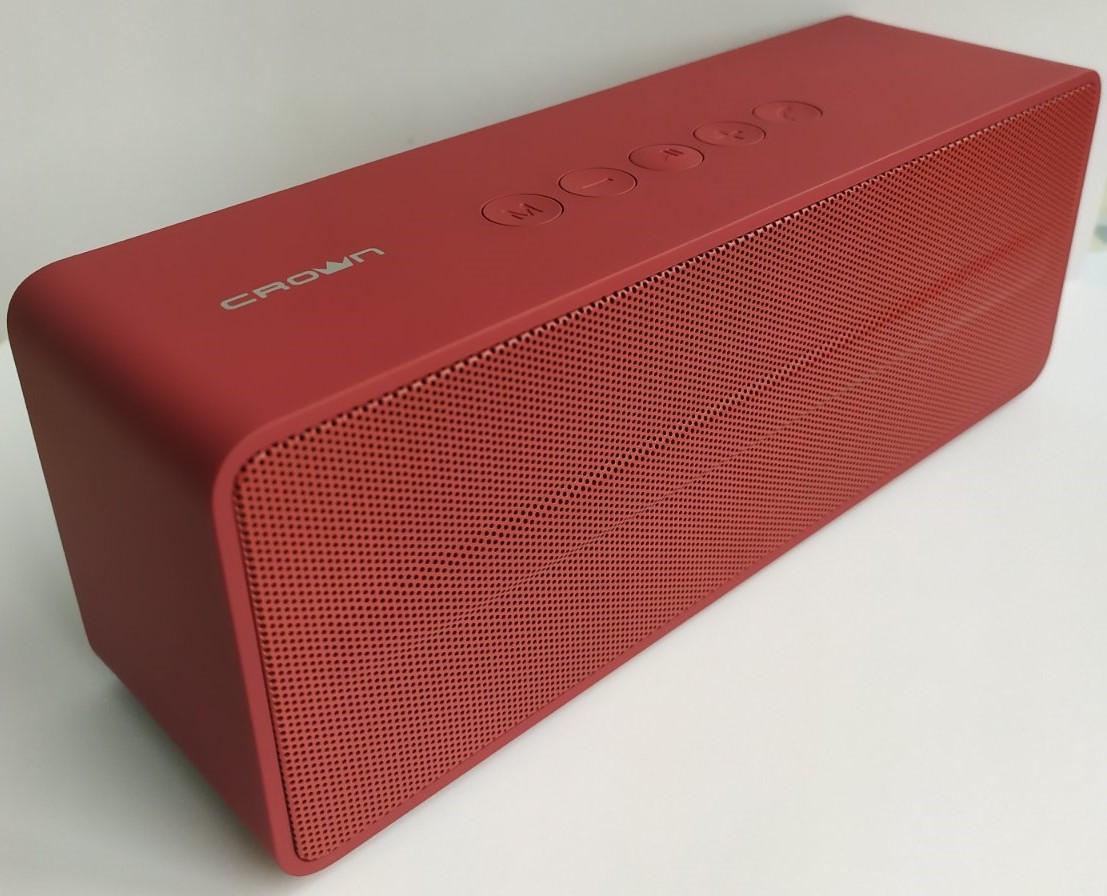 Колонка Crown CMBS-302 Bluetooth Red (CMBL-611)