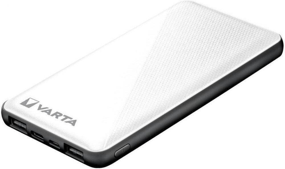 Універсальна літієва батарея Varta ENERGY 10000 mAh White - фото 3 Універсальна літієва батарея Varta ENERGY 10000 mAh White - фото 3