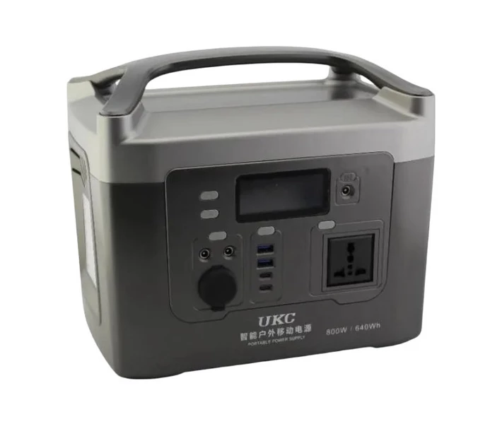 Сонячна станція портативна Sine з дисплеєм та можливістю бездротової підзарядки телефонів 800W 12V 50A (opt-102764) Сонячна станція портативна Sine з дисплеєм та можливістю бездротової підзарядки телефонів 800W 12V 50A (opt-102764)