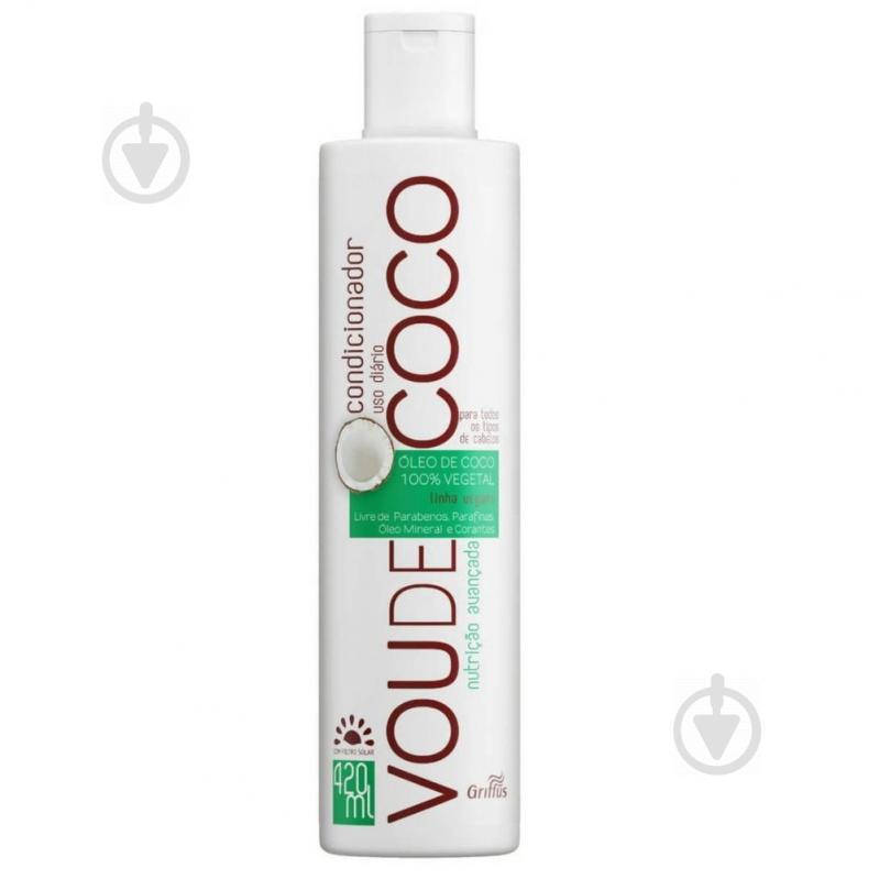 Кондиционер для восстановления волос Griffus Condicionador Vou de Coco 420ml (GRCOCN)