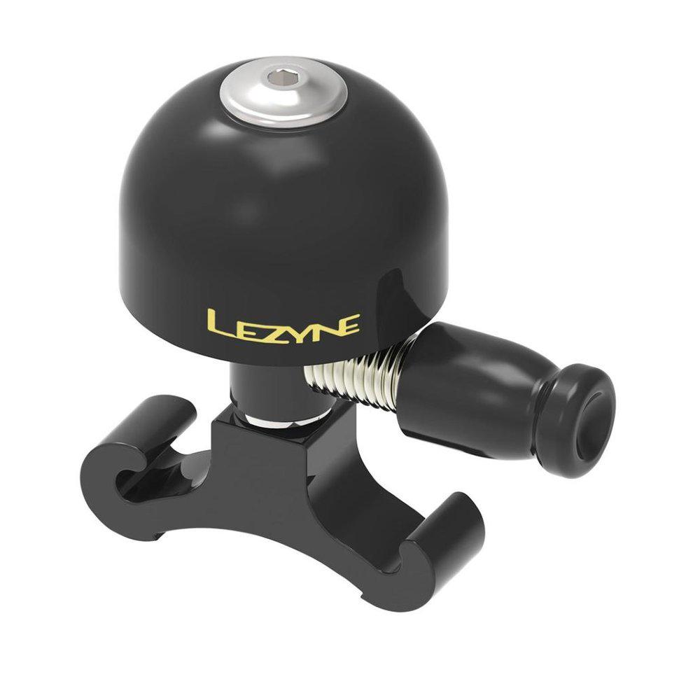 Звонок Lezyne CLASSIC BRASS SMALL ALL BLACK BELL Y13 черный