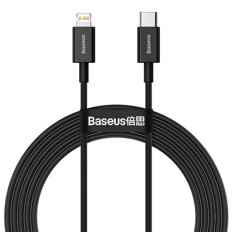 Кабель Baseus Type-C to Lightning Superior Series Fast Charging Data Cable 2 м CATLYS-C03 Black (e4bc544d)