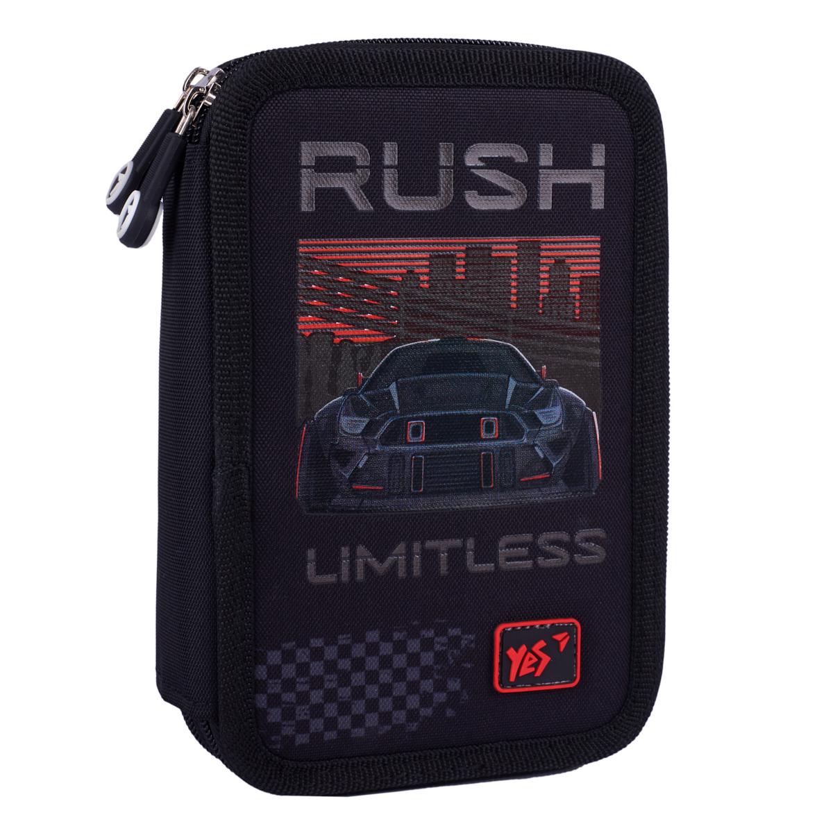 Пенал твердый двойной YES Race Day HP-01