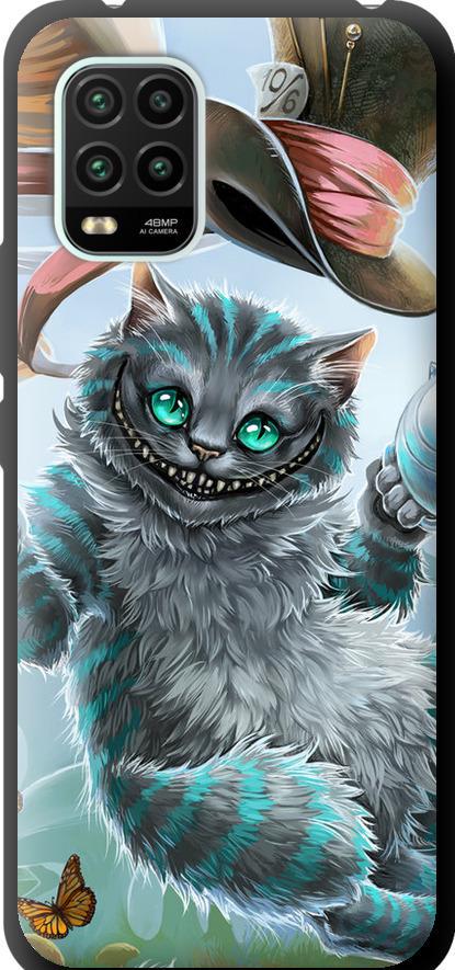 Чехол на Xiaomi Mi 10 Lite Чеширский кот 2 (3993b-1924-42517)