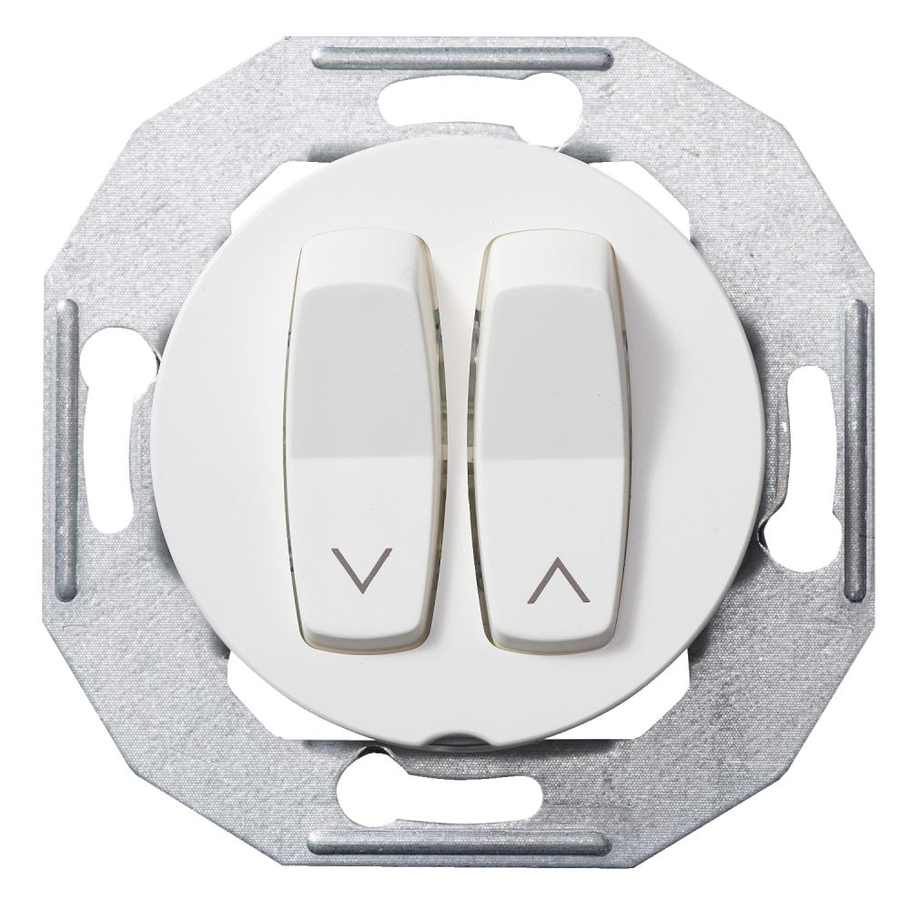 Выключатель Schneider Electric Renova для жалюзи PC/ABS Белый (WDE011054) Выключатель Schneider Electric Renova для жалюзи PC/ABS Белый (WDE011054)