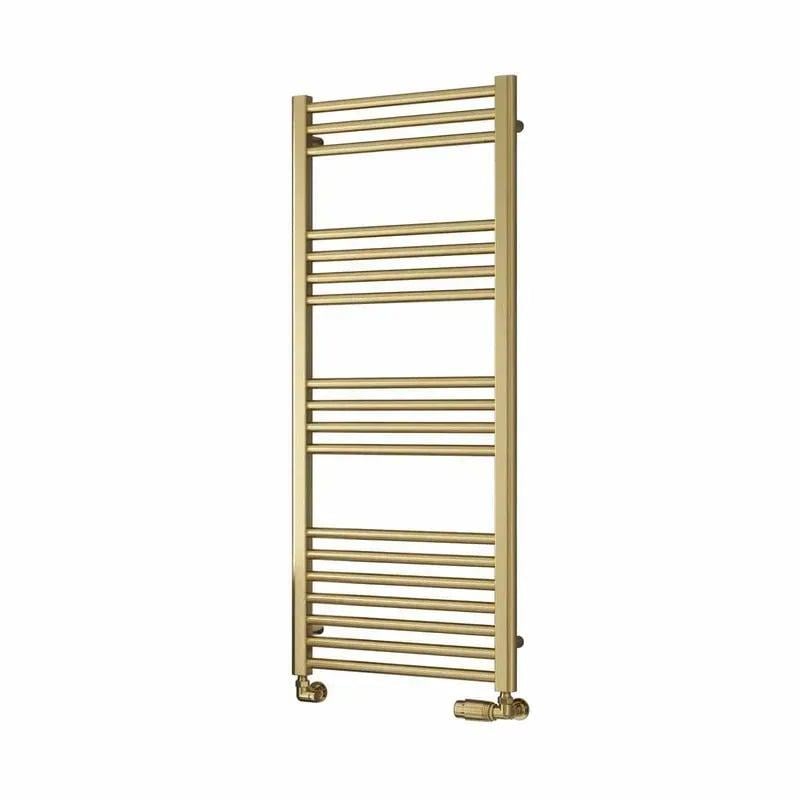 Полотенцесушитель лестница водяной Rastas Siena 1200х550 мм Золотой (RR-CN1200550G)