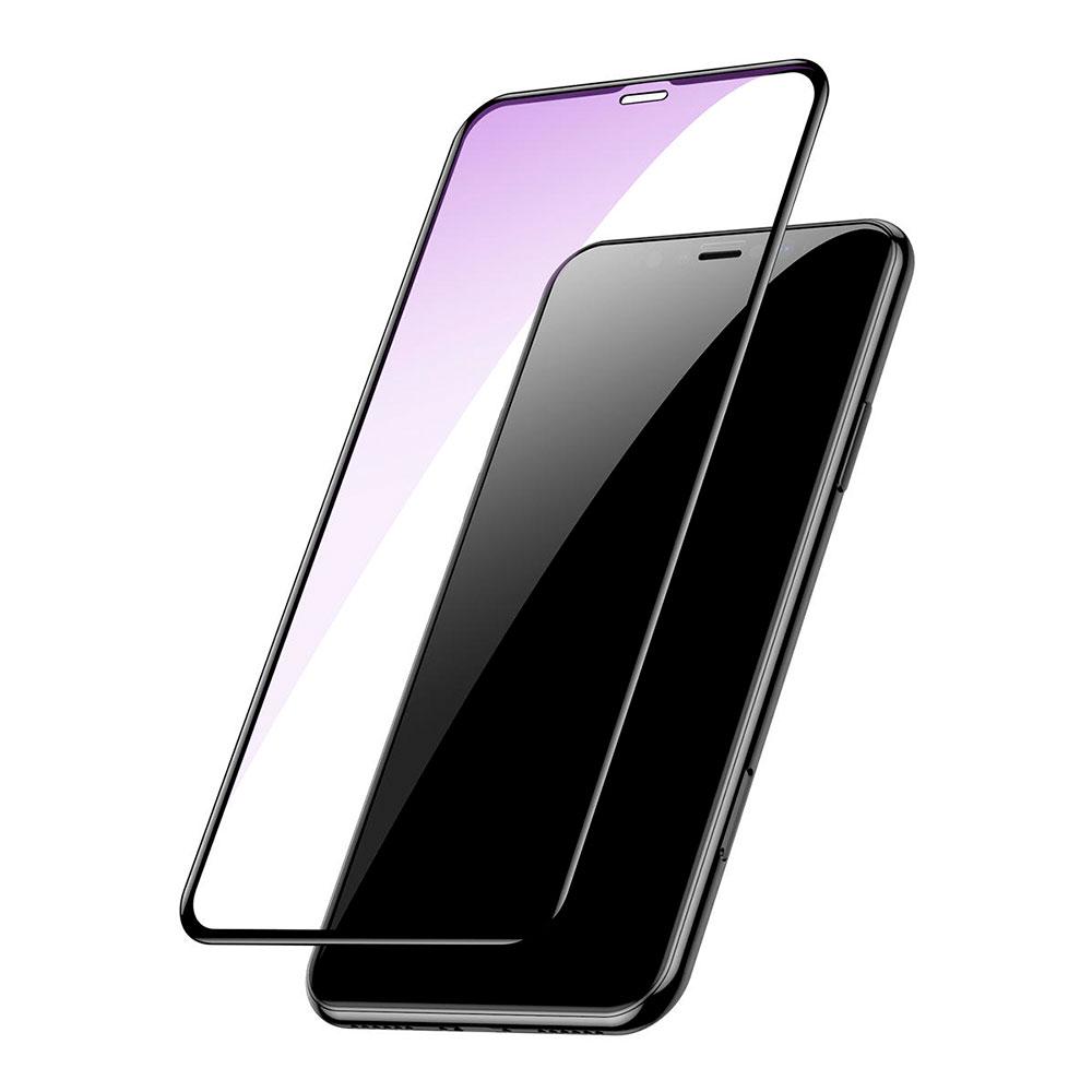 Захисне скло Apple Xs Max/11 Pro Max 0,3 мм 5D Чорний (42034-0616) - фото 2