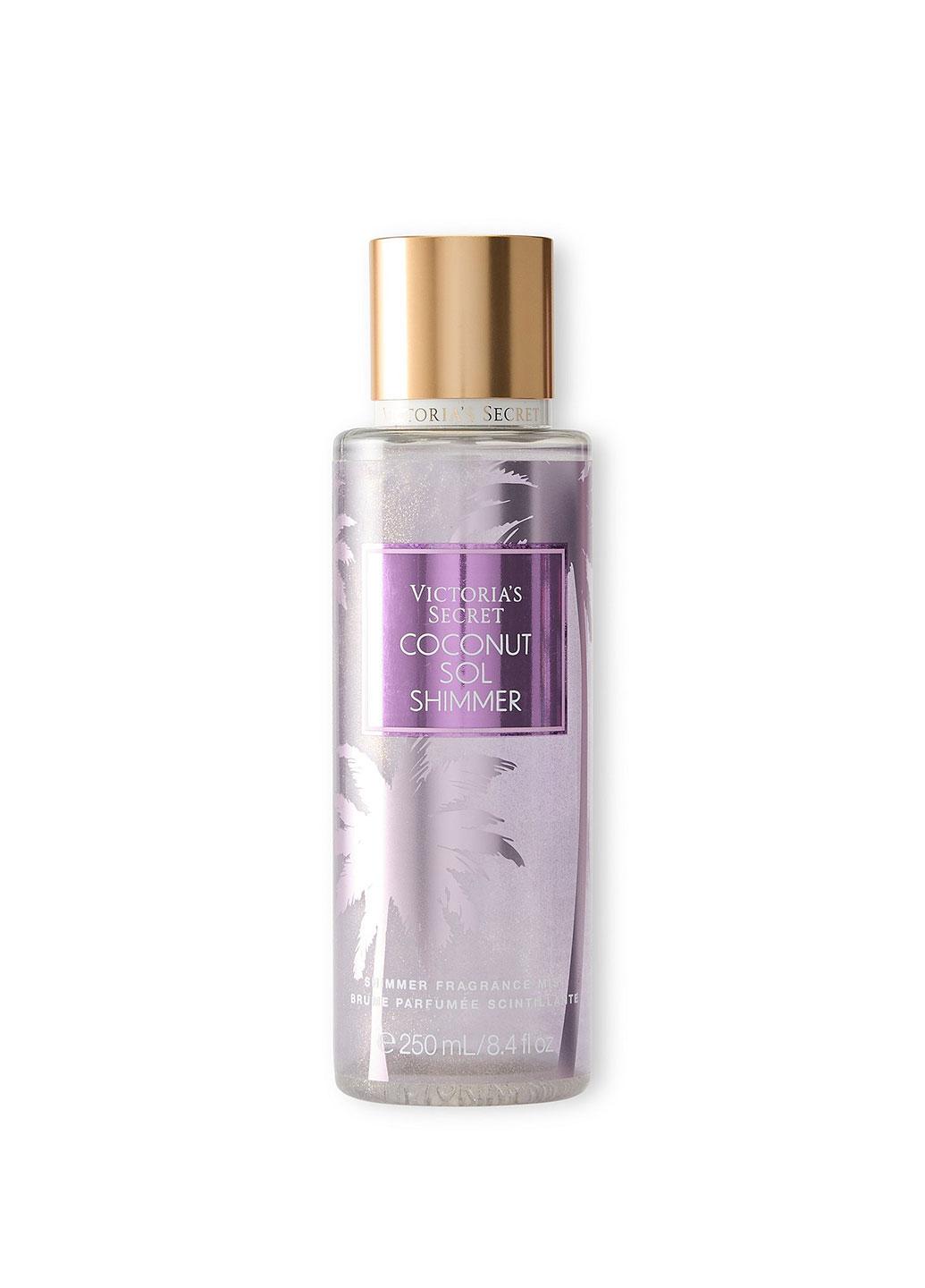 Парфюмированный мист с шиммером Victoria's Secret Coconut Sol Shimmer 250 мл Сиреневый (00421616RZGOS)