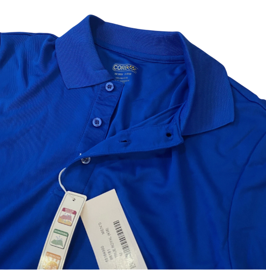 Футболка поло чоловіча CORE 365 поліестр L/G Синій (28345176) - фото 2 Футболка поло чоловіча CORE 365 поліестр L/G Синій (28345176) - фото 2