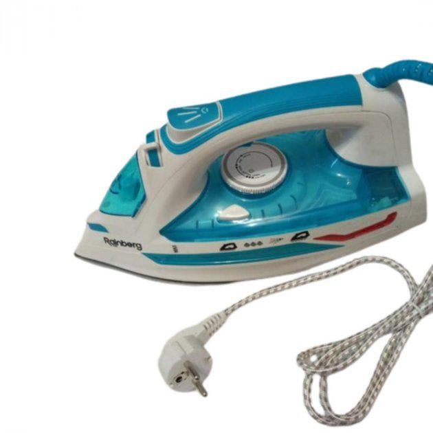 Праска парова Rainberg RB-6307 електрична з керамічною підошвою 3200 Вт (ML-04208)