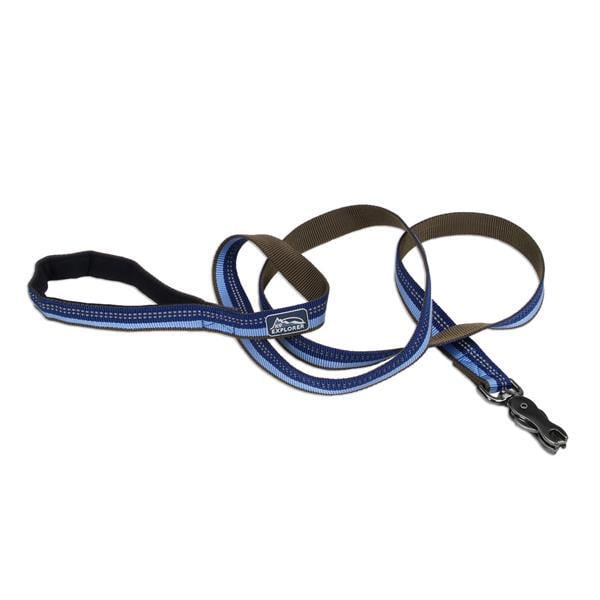 Повідець для собак світловідбиваючий Coastal k9 Explorer Leash к9 2,4 см х 1,8 м
