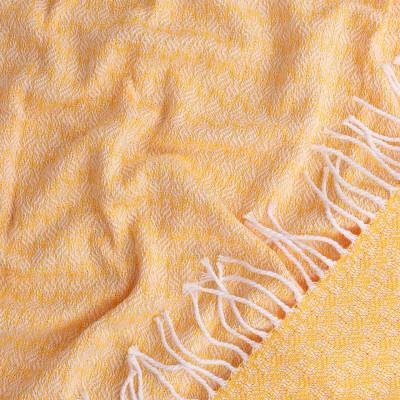 Плед Азалия 140х200 см Желтый - фото 2 Плед Азалия 140х200 см Желтый - фото 2