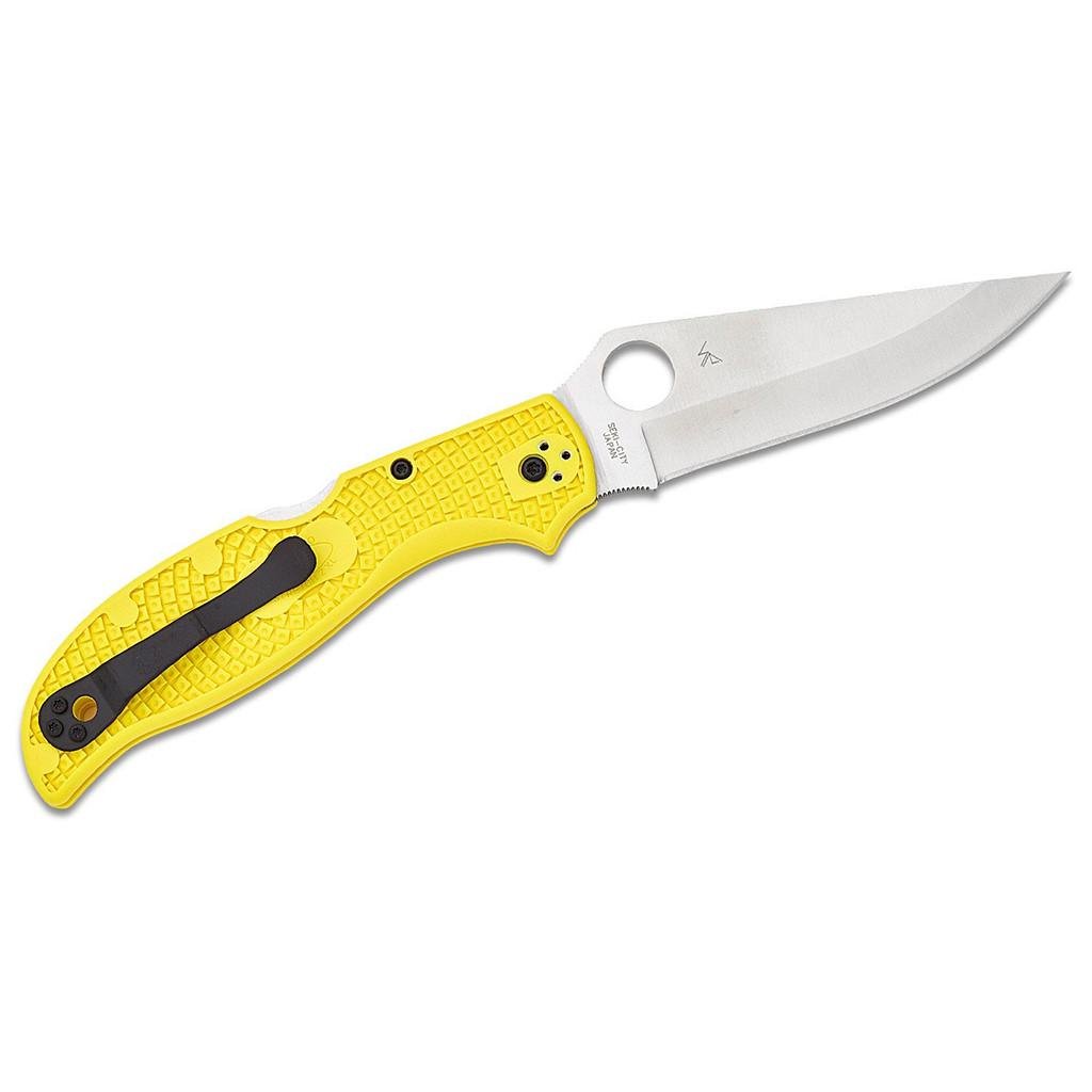 Нож складной Spyderco Stretch 2 XL H-2 FRN Yellow (m410942) - фото 2