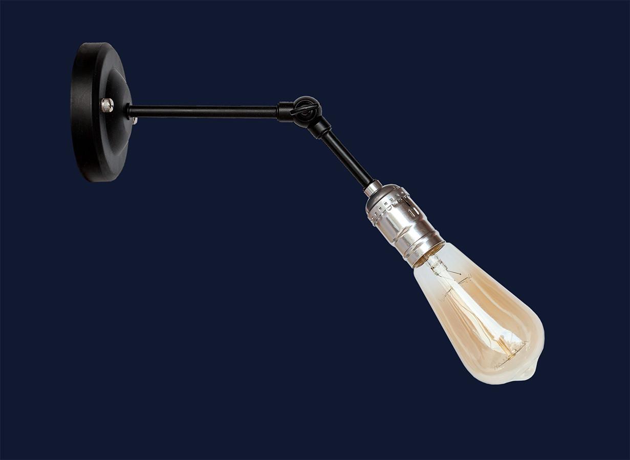 Бра 752WH3301-1 Хром/Чорний (LVS04302) - фото 2 Бра 752WH3301-1 Хром/Чорний (LVS04302) - фото 2