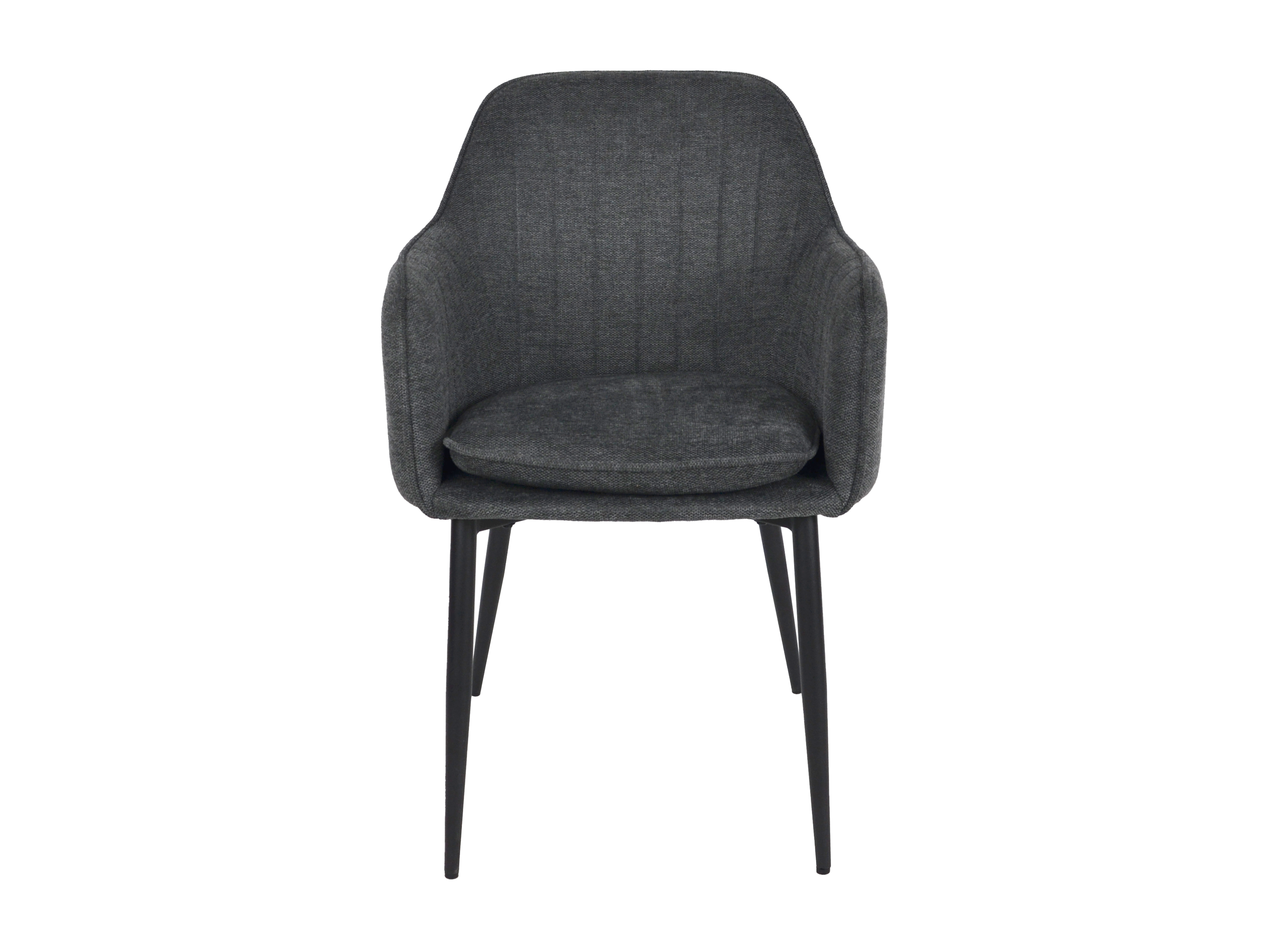 Стул Intarsio Emily Черный/Графитный - фото 2 Стул Intarsio Emily Черный/Графитный - фото 2