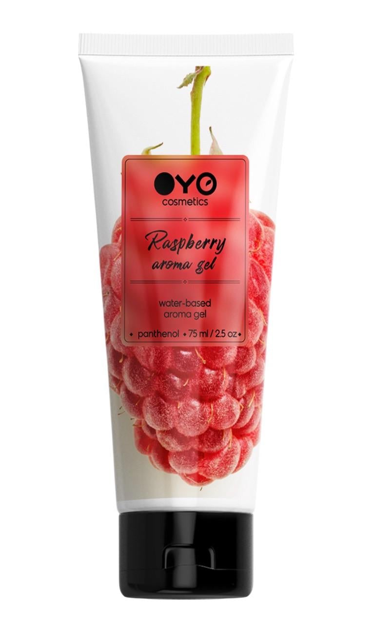 Гель-лубрикант універсальний ароматизований зволожувальний OYO Raspberry aroma gel 75 мл (2707960080)