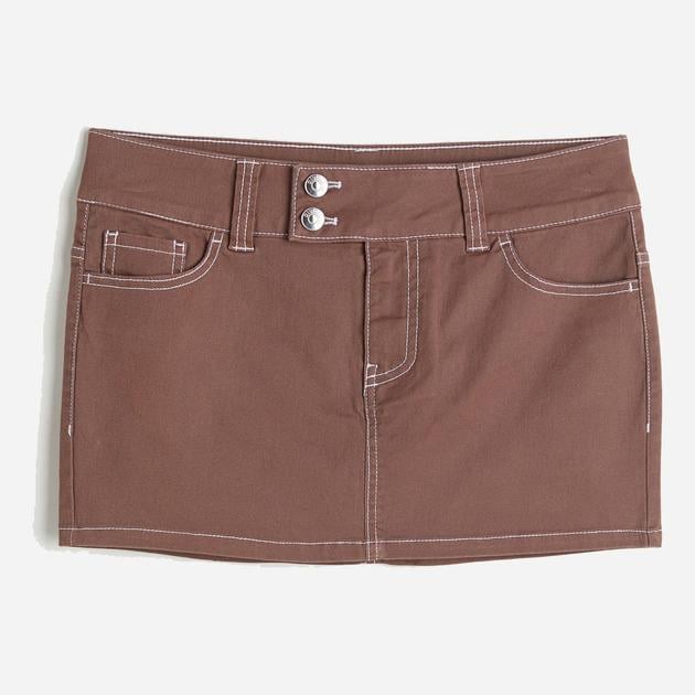 Юбка H&M 1071419П р. 36 Коричневый (1111109405931)