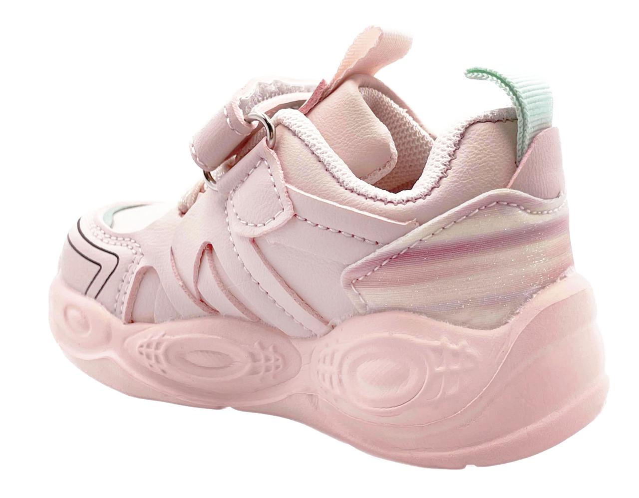 Кросівки для дівчаток W.niko C1084/19 р. 19 Рожевий - фото 5 Кросівки для дівчаток W.niko C1084/19 р. 19 Рожевий - фото 5