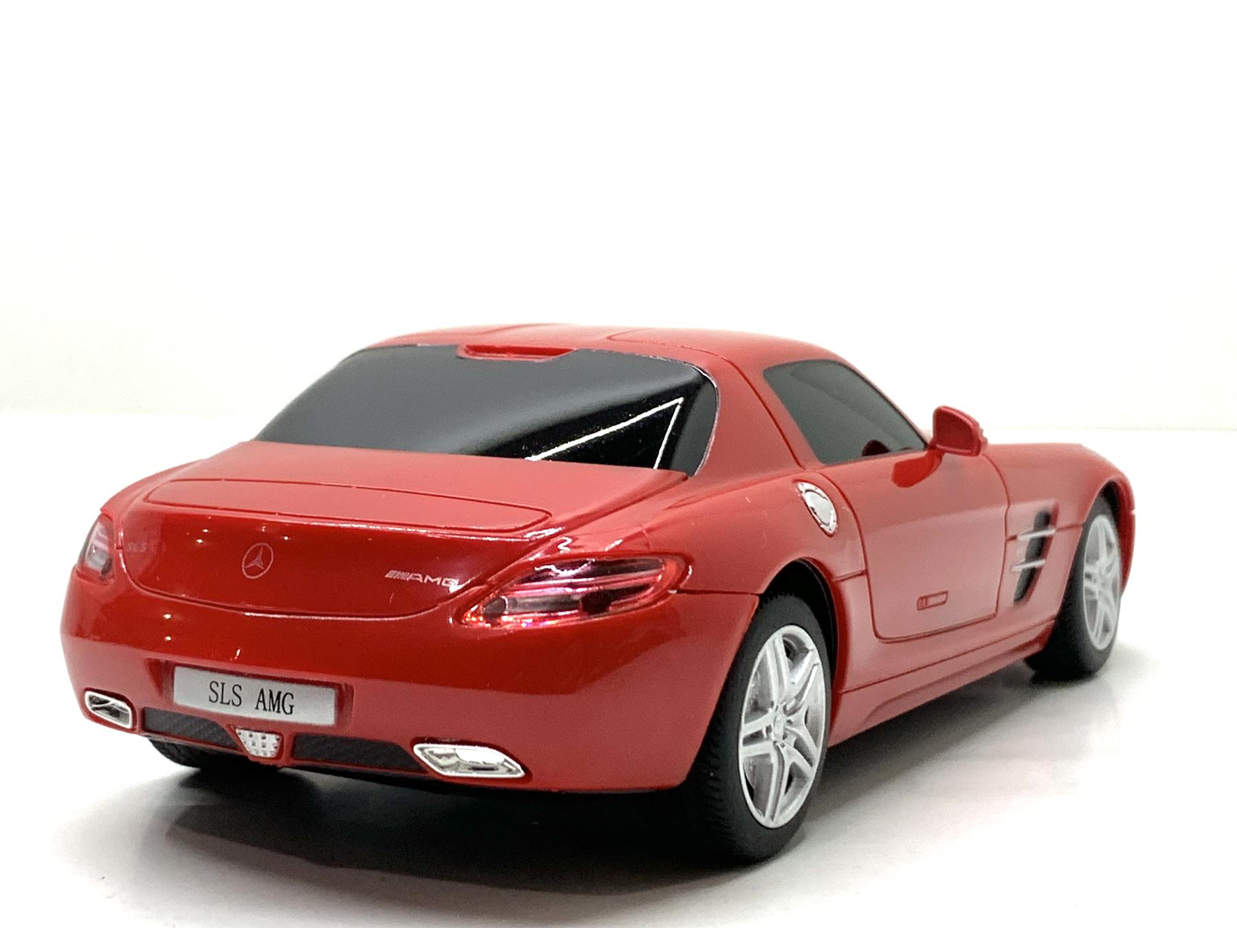 Машина на радиоуправлении Rastar Mercedes-Benz SLS AMG масштаб 1:24 Красный (40100) - фото 5