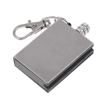 Сірник-вогниво Zippo бензинова 5х3 см Сірий (1000575-Silver-0) - фото 4