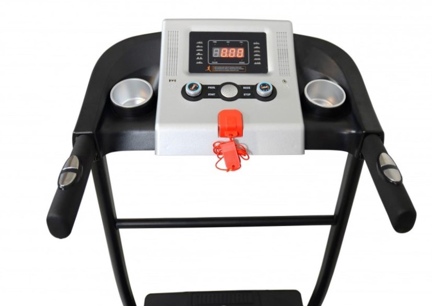 Беговая дорожка Atleto A9 на 12 программ до 110 кг складная Черный (132-76-50000009) - фото 3