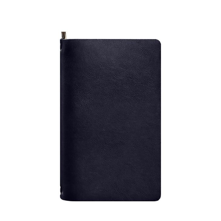 Блокнот шкіряний Софт-бук 8.0 Краст на гумці Синій (A-028072)