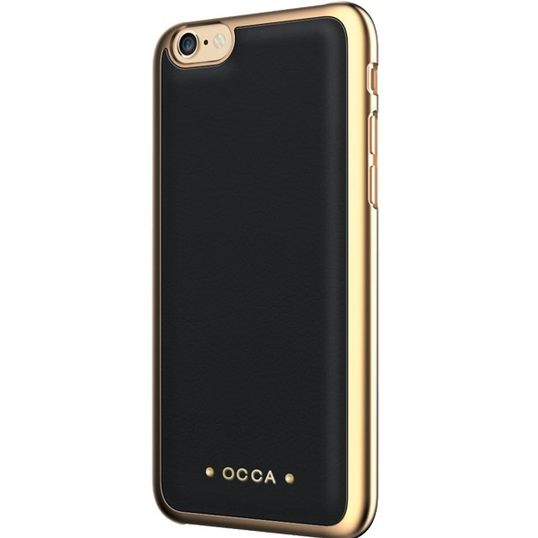 Кожанный чехол накладка Occa Absolute for iPhone 6/6S, Black