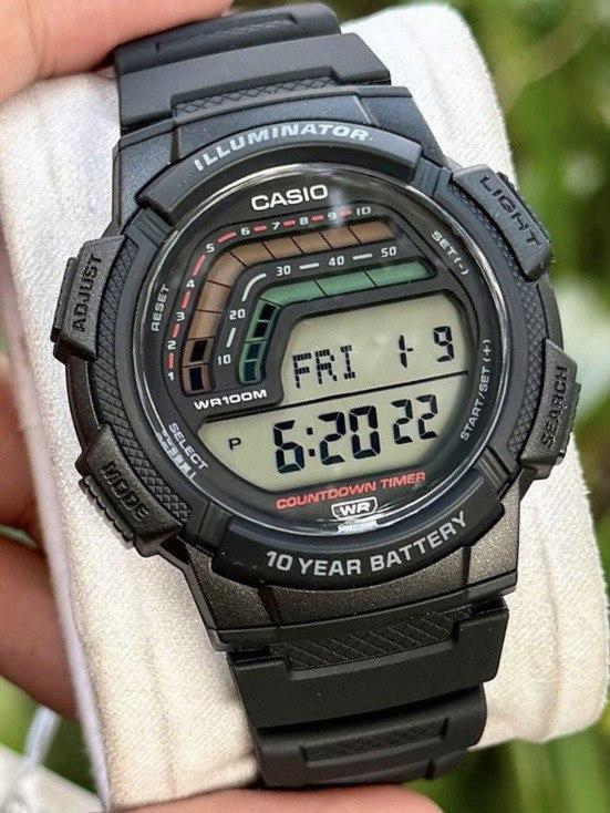 Мужские наручные часы Casio WS-1800-1A 10 Year Battery Timeless Collection Casio Collection с водозащитой 100 м и подсветкой (2974263134) Мужские наручные часы Casio WS-1800-1A 10 Year Battery Timeless Collection Casio Collection с водозащитой 100 м и подсветкой (2974263134)