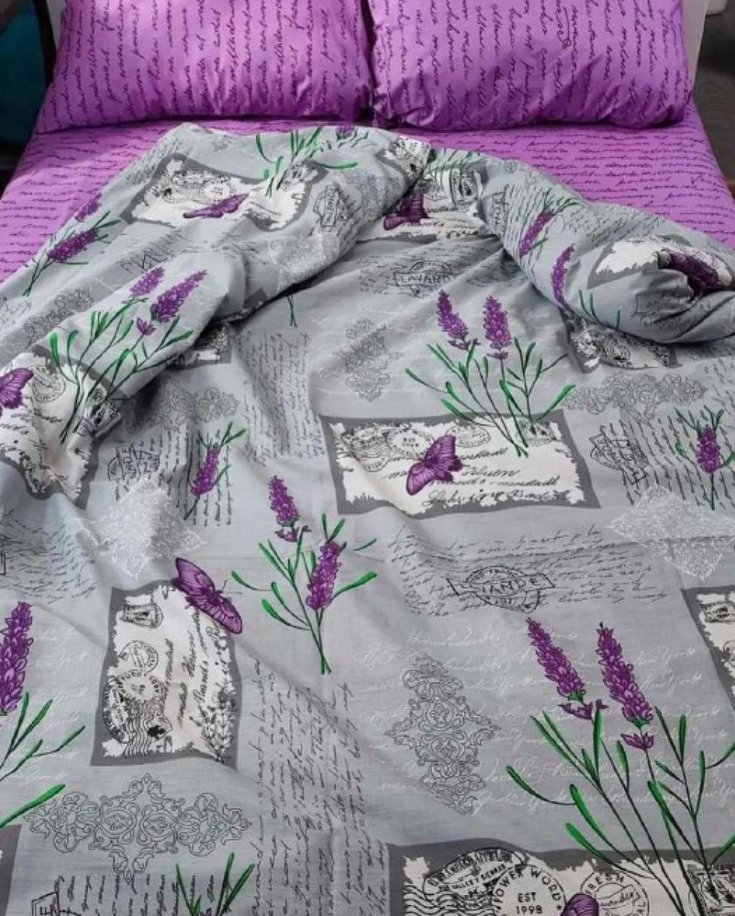 Комплект постельного белья Family Лаванда полуторный