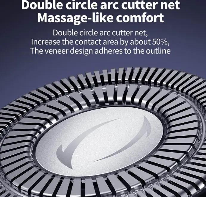 Електробритва акумуляторна XO CF21 5W/1400 mAh Blue (608143) - фото 5 Електробритва акумуляторна XO CF21 5W/1400 mAh Blue (608143) - фото 5