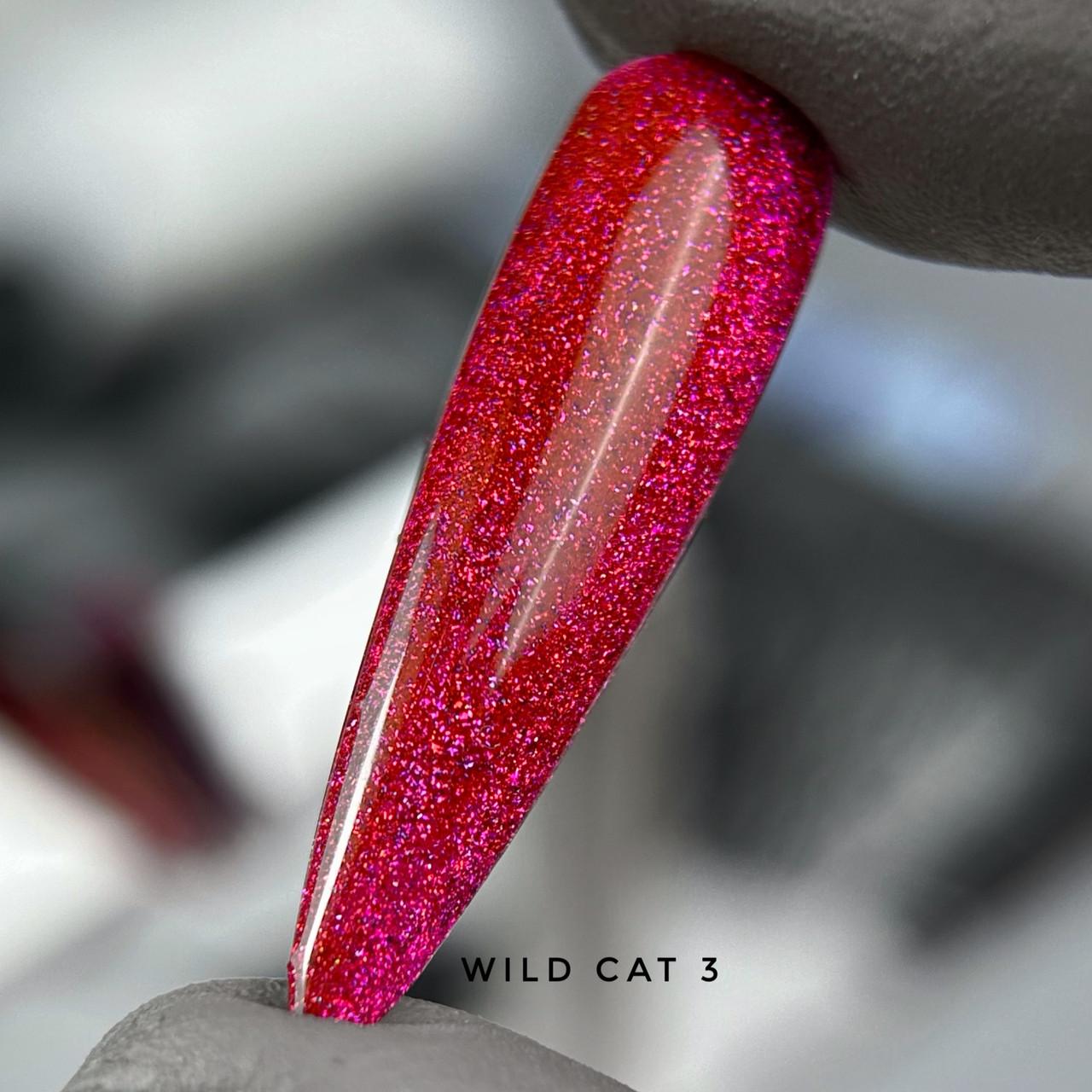 Гель-лак для ногтей Saga Wild Cat Кошачий глаз №03 9 мл