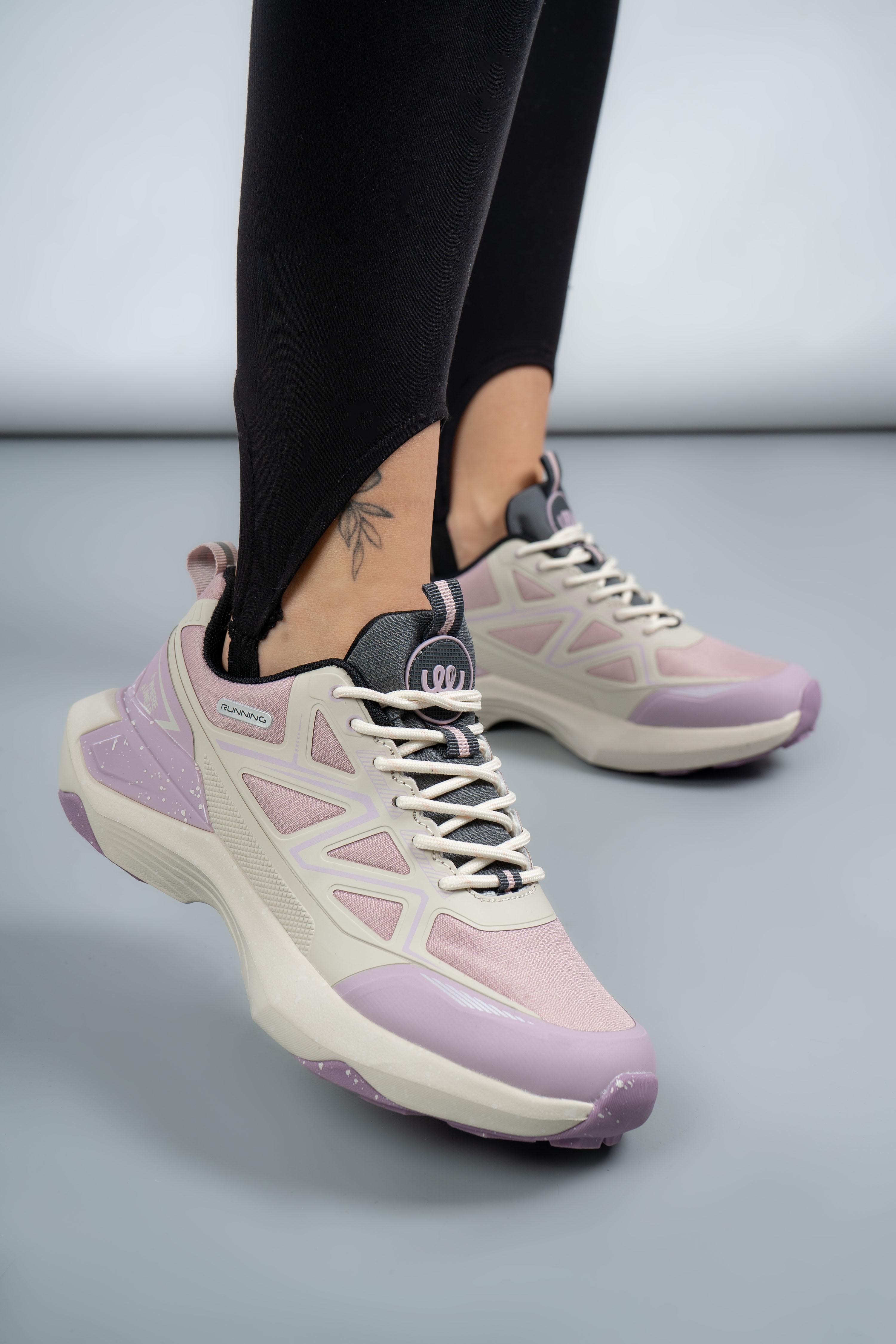 Кроссовки женские Where Uwear WUW5993W-PINK/BEIGE р. 39 Розовый (346685_39)