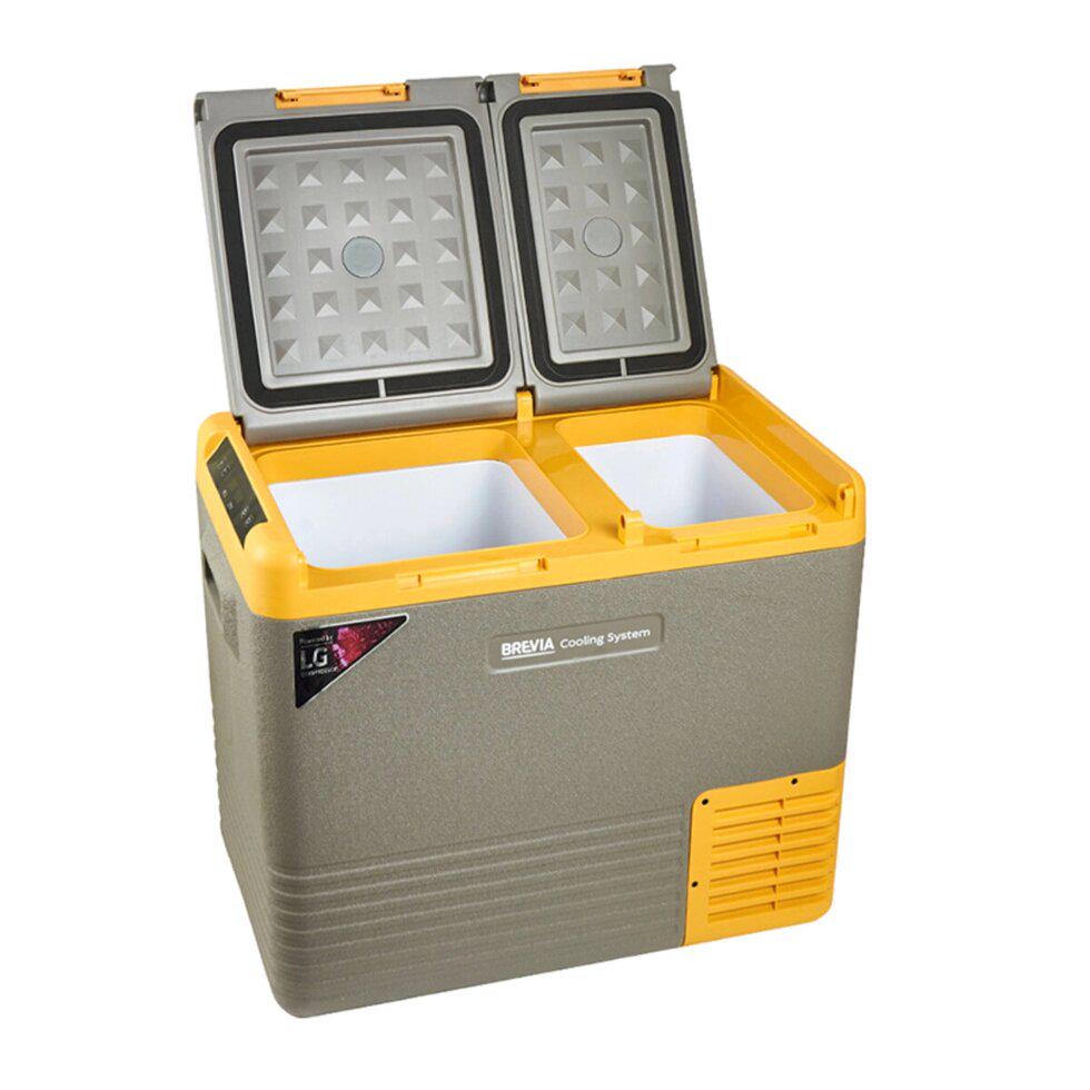 Холодильник автомобильный Brevia двухкамерный 40 л (22565)